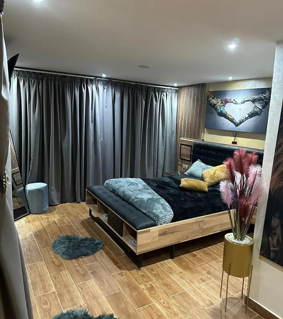Appartement Luxueux Au Rooftop A Gueliz Marrákes Marokkó