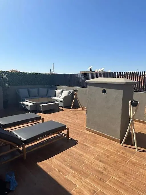Appartement Luxueux Au Rooftop A Gueliz Marrakesh